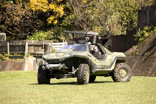 Illustration for article titled Halo Warthog Comes To Life